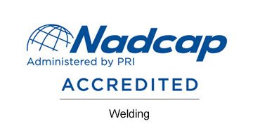 Nadcap accredited - welding
