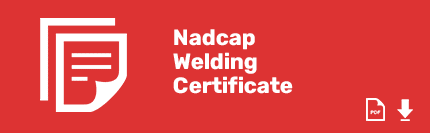 Nadcap welding certificate