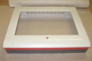 Finished Shroud for Led Touch Screen - Avionics Industry